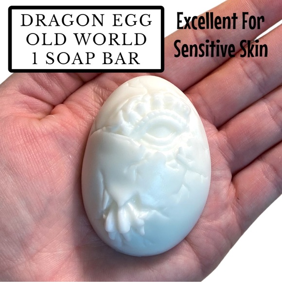 Effervescent Bubbles Other - 1 Bar, Dragon Egg, Old World Soap, Handmade, Great Gift Idea! ( PRICE IS FIRM )